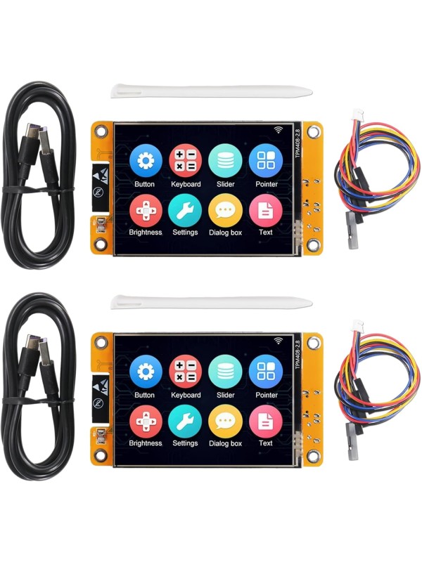 AITRIP 1 Pack ESP32 Development Board ESP32-2432S028R WiFi Bluetooth 2.8 Inch 240X320 Smart Display TFT Module Touch Screen for Arduino