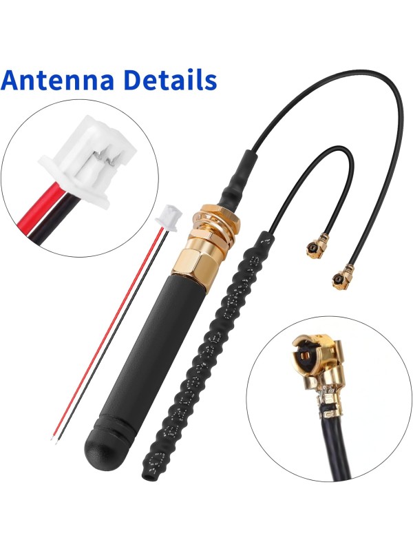 2 Pack ESP 32 Lo Ra V3 Development Board + 1100mAh Battery + Protect Case Set - with 915MHz Antenna and SX 1262 Surport WiFi Blue Tooth Lo Ra V3 Devices for Meshtastic Ar duino LoRawan IOT