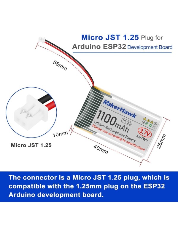 2 Pack ESP 32 Lo Ra V3 Development Board + 1100mAh Battery + Protect Case Set - with 915MHz Antenna and SX 1262 Surport WiFi Blue Tooth Lo Ra V3 Devices for Meshtastic Ar duino LoRawan IOT
