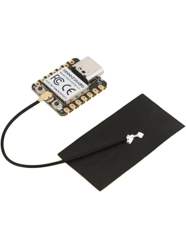 Seeed Studio XIAO ESP32 S3 Sense - 2.4GHz Wi-Fi, BLE 5.0, OV2640 Camera Sensor, Digital Microphone, 8MB PSRAM, 8MB Flash, Battery Charge Supported, Rich Interface, IoT, Embedded ML …