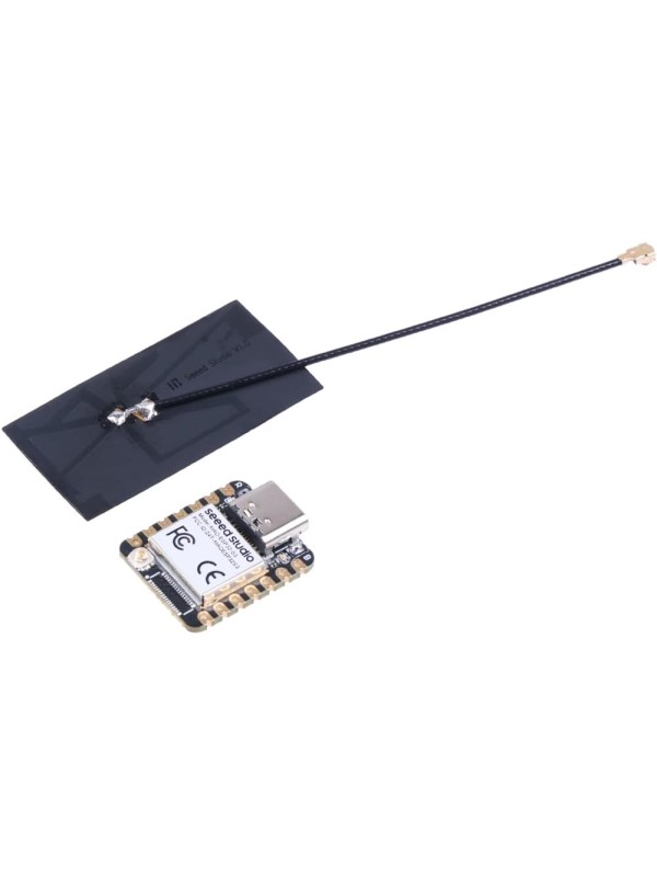 Seeed Studio XIAO ESP32 S3 Sense - 2.4GHz Wi-Fi, BLE 5.0, OV2640 Camera Sensor, Digital Microphone, 8MB PSRAM, 8MB Flash, Battery Charge Supported, Rich Interface, IoT, Embedded ML …