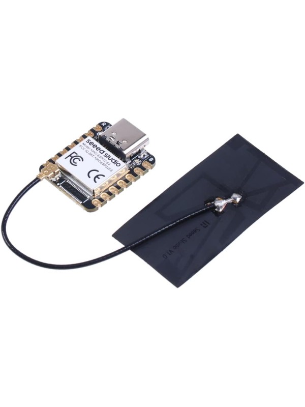 Seeed Studio XIAO ESP32 S3 Sense - 2.4GHz Wi-Fi, BLE 5.0, OV2640 Camera Sensor, Digital Microphone, 8MB PSRAM, 8MB Flash, Battery Charge Supported, Rich Interface, IoT, Embedded ML …