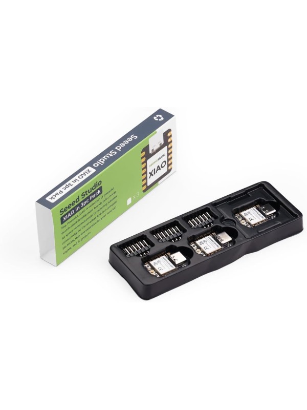 Seeed Studio XIAO ESP32 S3 Sense - 2.4GHz Wi-Fi, BLE 5.0, OV2640 Camera Sensor, Digital Microphone, 8MB PSRAM, 8MB Flash, Battery Charge Supported, Rich Interface, IoT, Embedded ML …