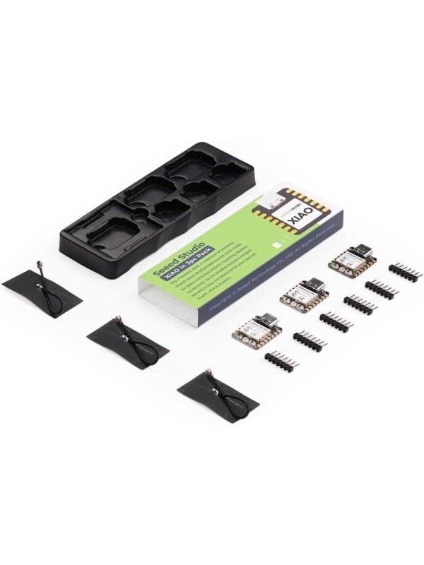 Seeed Studio XIAO ESP32 S3 Sense - 2.4GHz Wi-Fi, BLE 5.0, OV2640 Camera Sensor, Digital Microphone, 8MB PSRAM, 8MB Flash, Battery Charge Supported, Rich Interface, IoT, Embedded ML …