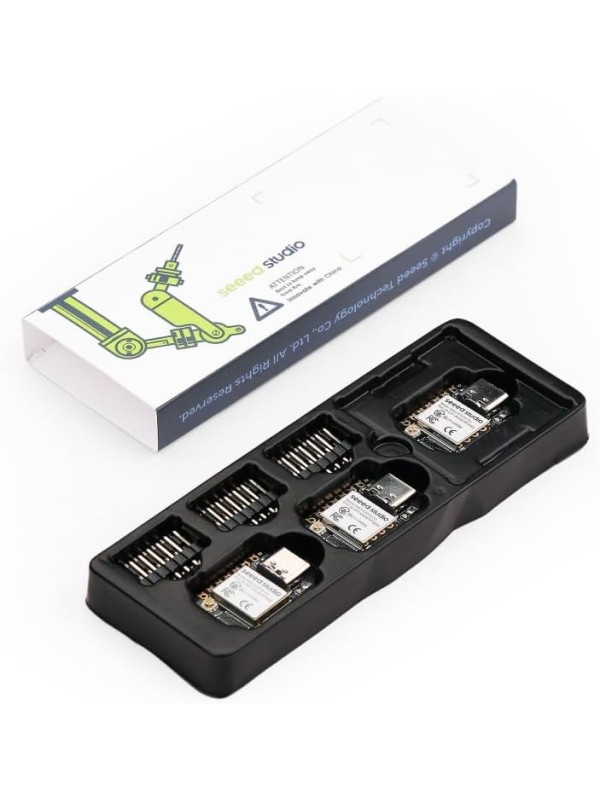 Seeed Studio XIAO ESP32 S3 Sense - 2.4GHz Wi-Fi, BLE 5.0, OV2640 Camera Sensor, Digital Microphone, 8MB PSRAM, 8MB Flash, Battery Charge Supported, Rich Interface, IoT, Embedded ML …