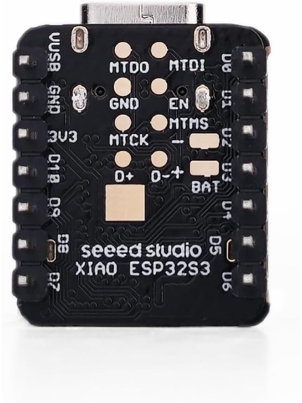 Seeed Studio XIAO ESP32 S3 Sense - 2.4GHz Wi-Fi, BLE 5.0, OV2640 Camera Sensor, Digital Microphone, 8MB PSRAM, 8MB Flash, Battery Charge Supported, Rich Interface, IoT, Embedded ML …