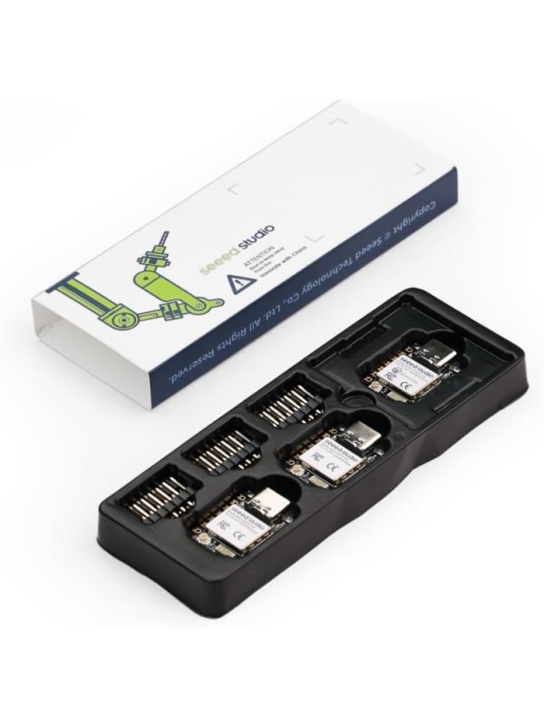 Seeed Studio XIAO ESP32 S3 Sense - 2.4GHz Wi-Fi, BLE 5.0, OV2640 Camera Sensor, Digital Microphone, 8MB PSRAM, 8MB Flash, Battery Charge Supported, Rich Interface, IoT, Embedded ML …