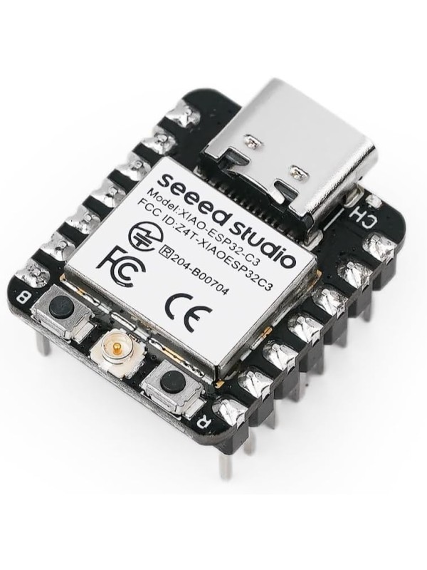 Seeed Studio XIAO ESP32 S3 Sense - 2.4GHz Wi-Fi, BLE 5.0, OV2640 Camera Sensor, Digital Microphone, 8MB PSRAM, 8MB Flash, Battery Charge Supported, Rich Interface, IoT, Embedded ML …