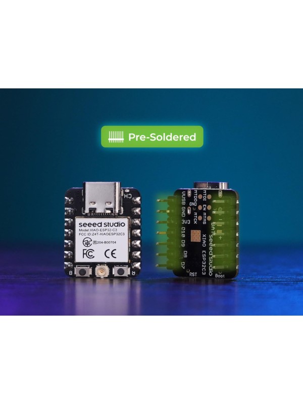 Seeed Studio XIAO ESP32 S3 Sense - 2.4GHz Wi-Fi, BLE 5.0, OV2640 Camera Sensor, Digital Microphone, 8MB PSRAM, 8MB Flash, Battery Charge Supported, Rich Interface, IoT, Embedded ML …