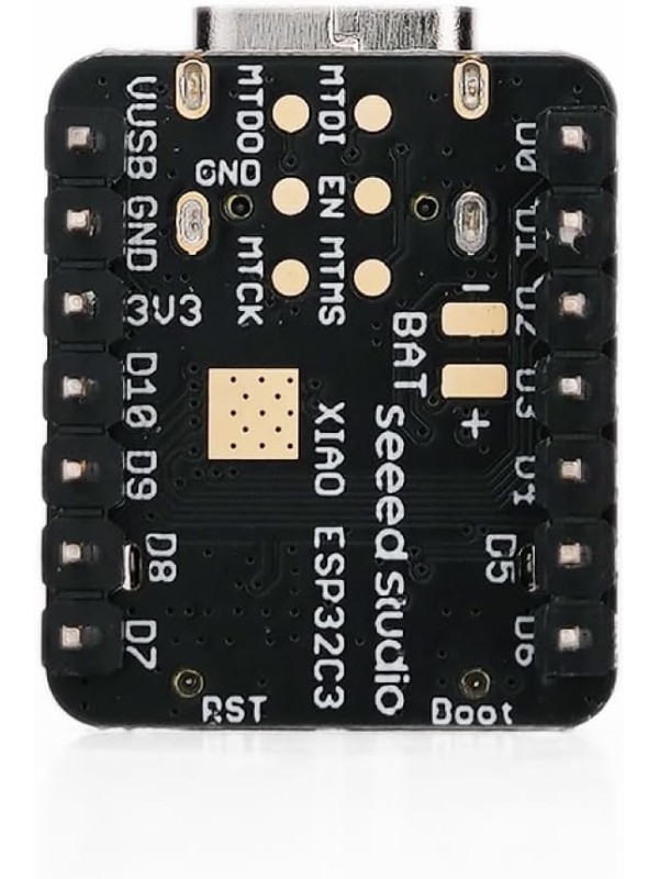 Seeed Studio XIAO ESP32 S3 Sense - 2.4GHz Wi-Fi, BLE 5.0, OV2640 Camera Sensor, Digital Microphone, 8MB PSRAM, 8MB Flash, Battery Charge Supported, Rich Interface, IoT, Embedded ML …