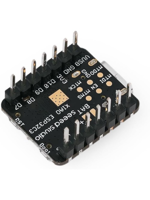 Seeed Studio XIAO ESP32 S3 Sense - 2.4GHz Wi-Fi, BLE 5.0, OV2640 Camera Sensor, Digital Microphone, 8MB PSRAM, 8MB Flash, Battery Charge Supported, Rich Interface, IoT, Embedded ML …