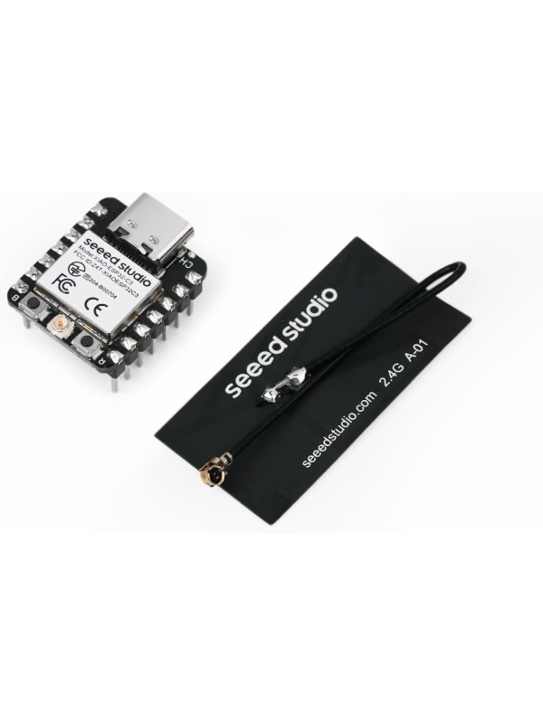 Seeed Studio XIAO ESP32 S3 Sense - 2.4GHz Wi-Fi, BLE 5.0, OV2640 Camera Sensor, Digital Microphone, 8MB PSRAM, 8MB Flash, Battery Charge Supported, Rich Interface, IoT, Embedded ML …