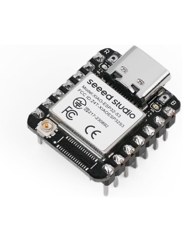 Seeed Studio XIAO ESP32 S3 Sense - 2.4GHz Wi-Fi, BLE 5.0, OV2640 Camera Sensor, Digital Microphone, 8MB PSRAM, 8MB Flash, Battery Charge Supported, Rich Interface, IoT, Embedded ML …