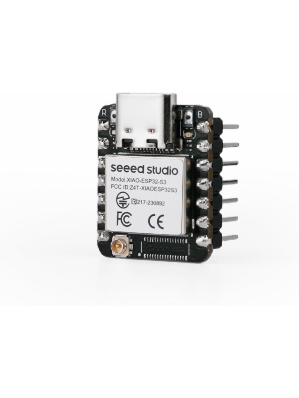 Seeed Studio XIAO ESP32 S3 Sense - 2.4GHz Wi-Fi, BLE 5.0, OV2640 Camera Sensor, Digital Microphone, 8MB PSRAM, 8MB Flash, Battery Charge Supported, Rich Interface, IoT, Embedded ML …